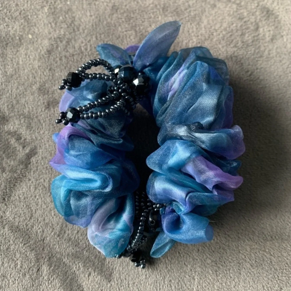 Beaded Hair Scrunchie Handmade NWOT Pick 1